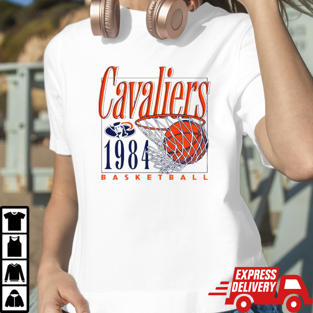 UVA Cavaliers men’s basketball 1984 retro logo shirt