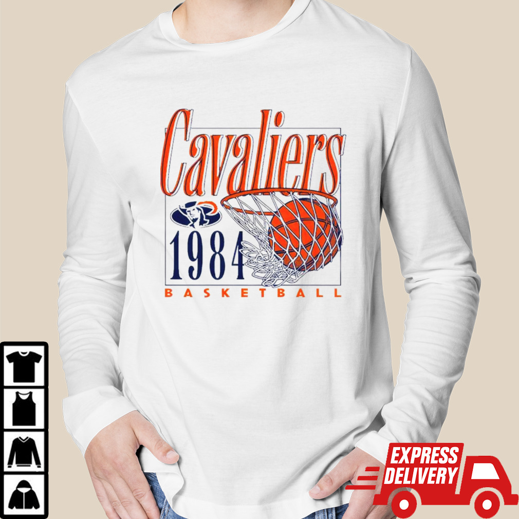 UVA Cavaliers men’s basketball 1984 retro logo shirt