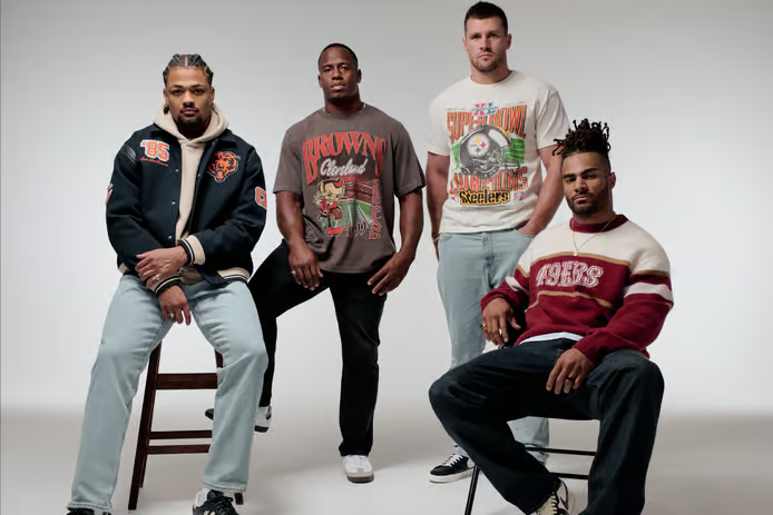 Abercrombie & Fitch continues partnership with NFL for Fall 2024 season