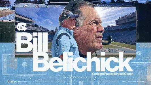 Football Icon Bill Belichick Named Tar Heel Head Coach