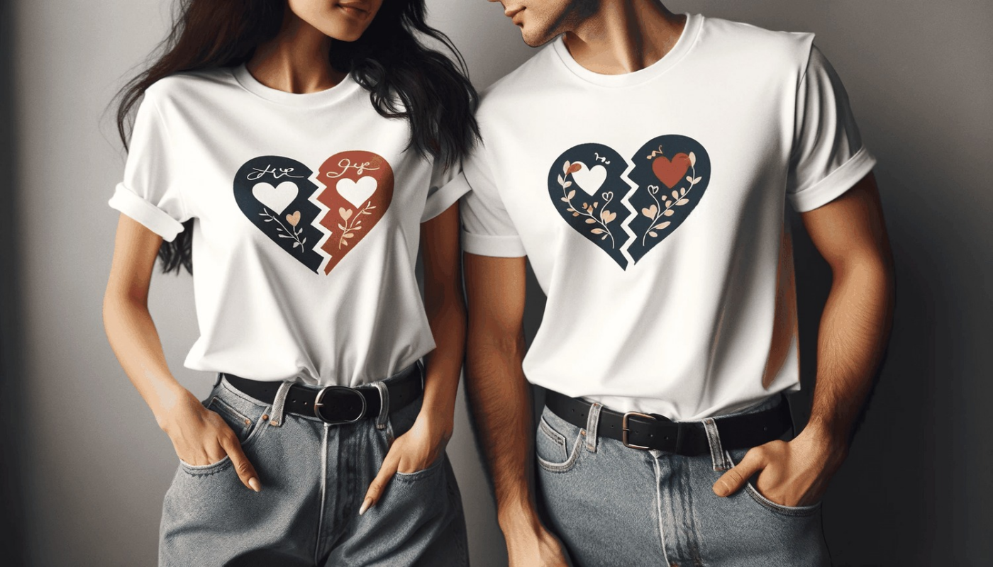 Celebrate Love in Style Custom Valentine’s Day T-Shirts from tshirtclassic