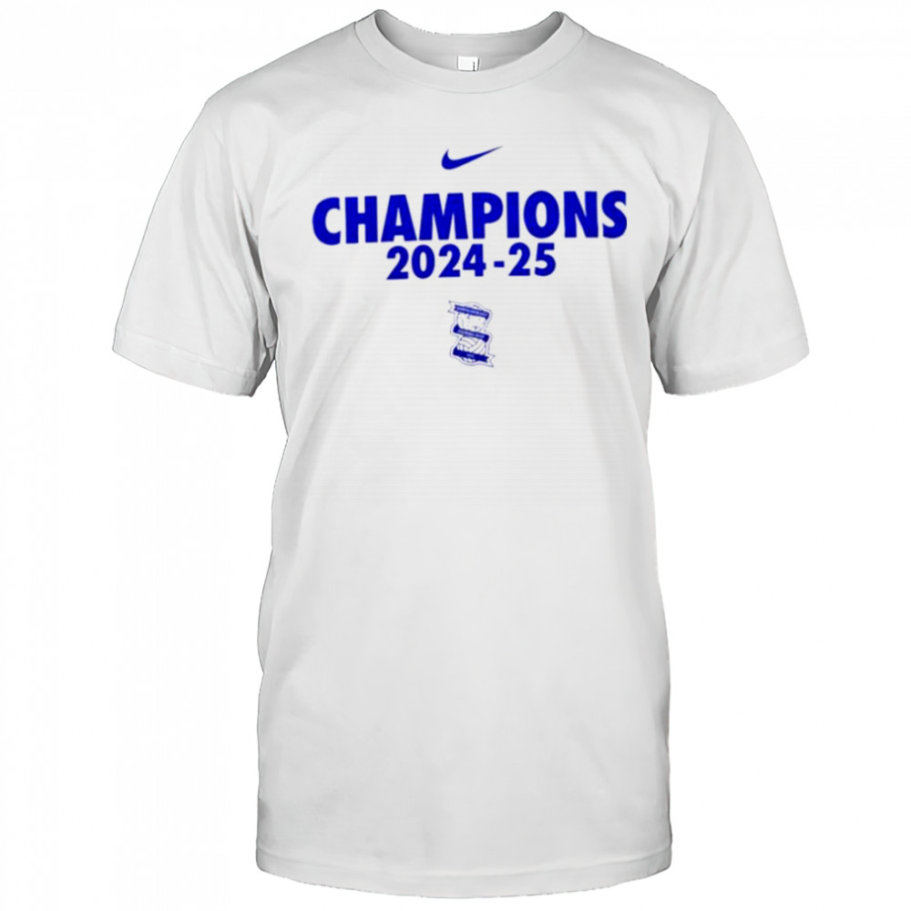 Champions 2024 25 Birmingham City FC swoosh logo shirt