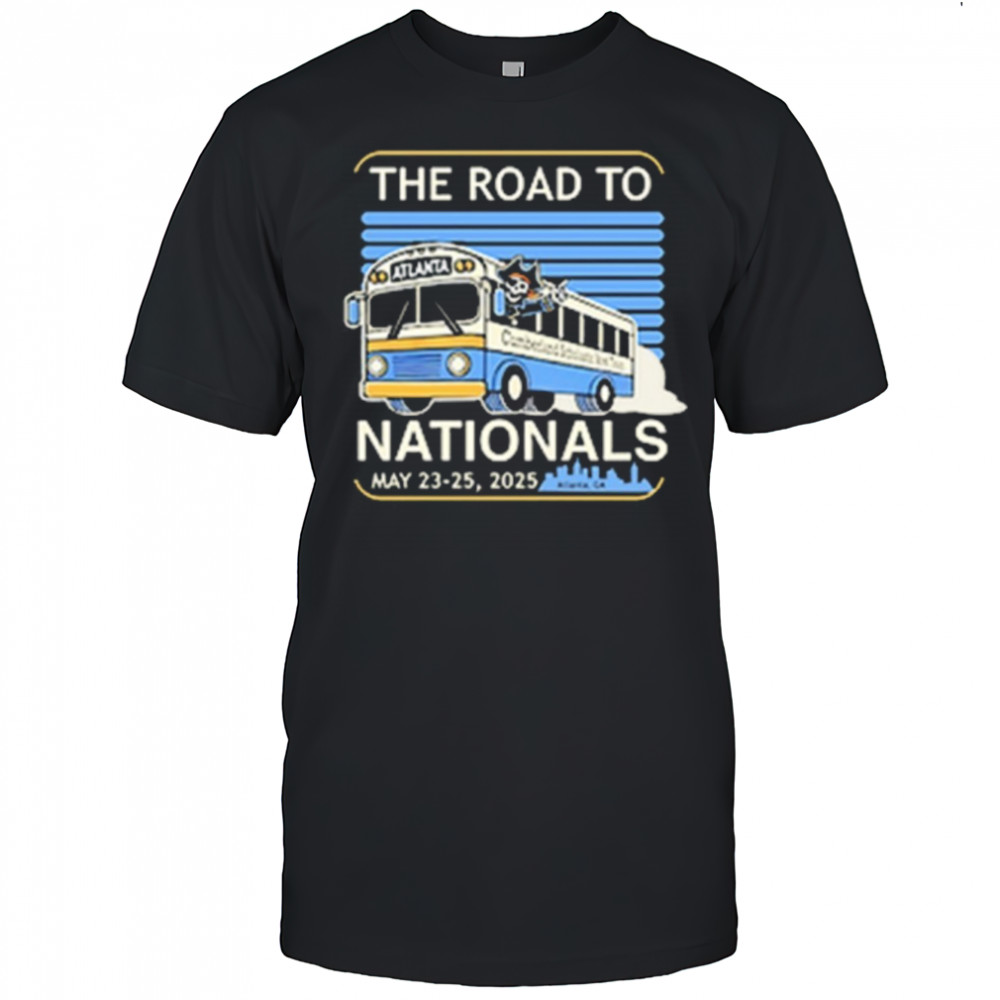 Cumberland Scholastic Bowl The Road To Nationals May 23-25 2025 t-shirt