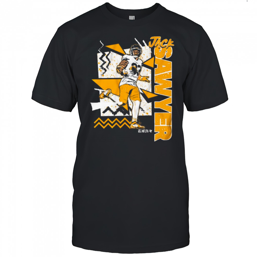 Jack Sawyer Pittsburgh Steelers 90s Style NFL Draft 2025 Vintage t-shirt