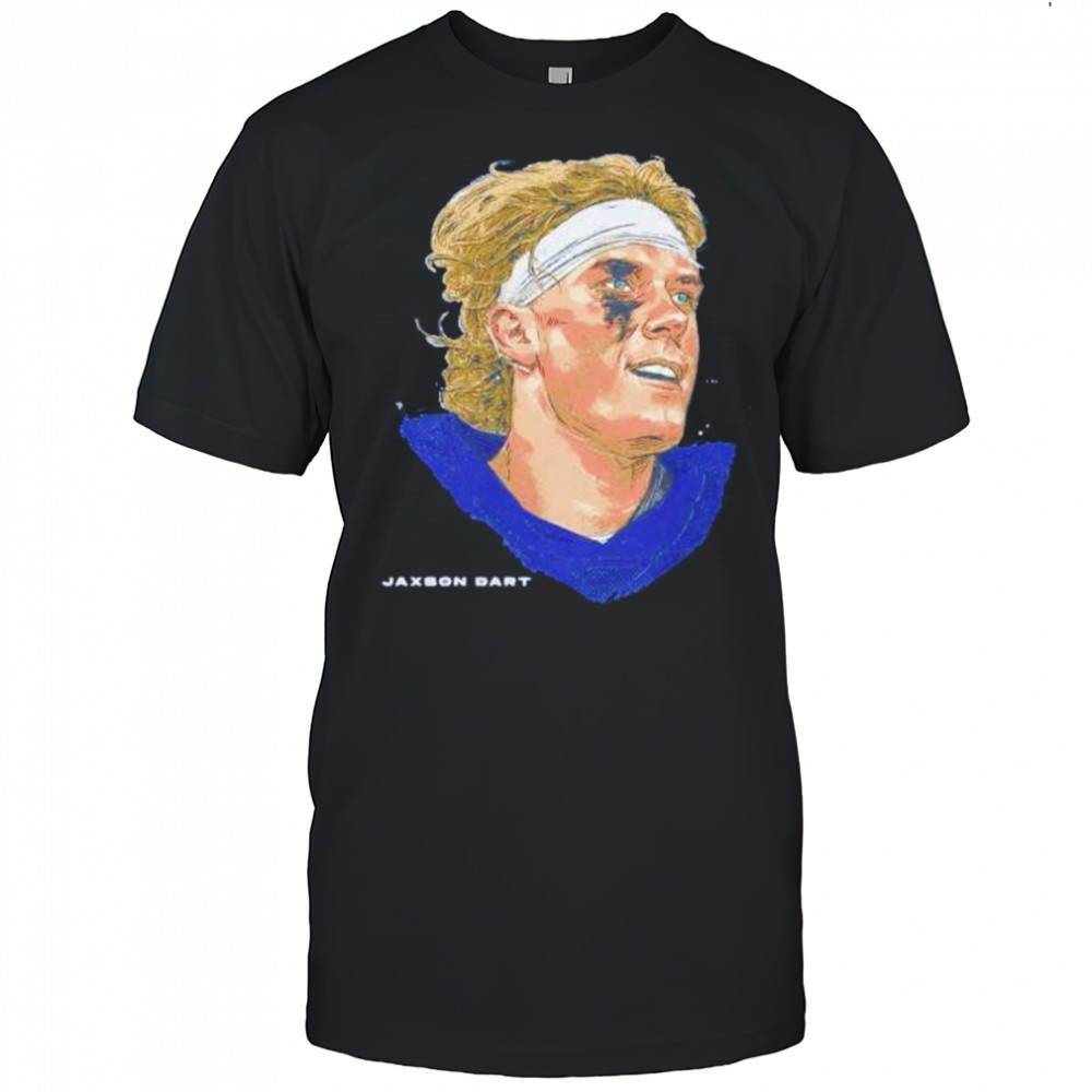 Jaxson Dart New York Giants portrait shirt