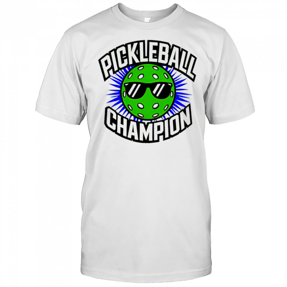 Pickleball Champion wear glasses shirt