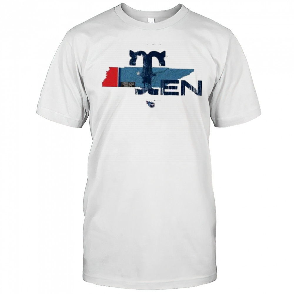 Tennessee Titans 2025 NFL Draft cluster shirt