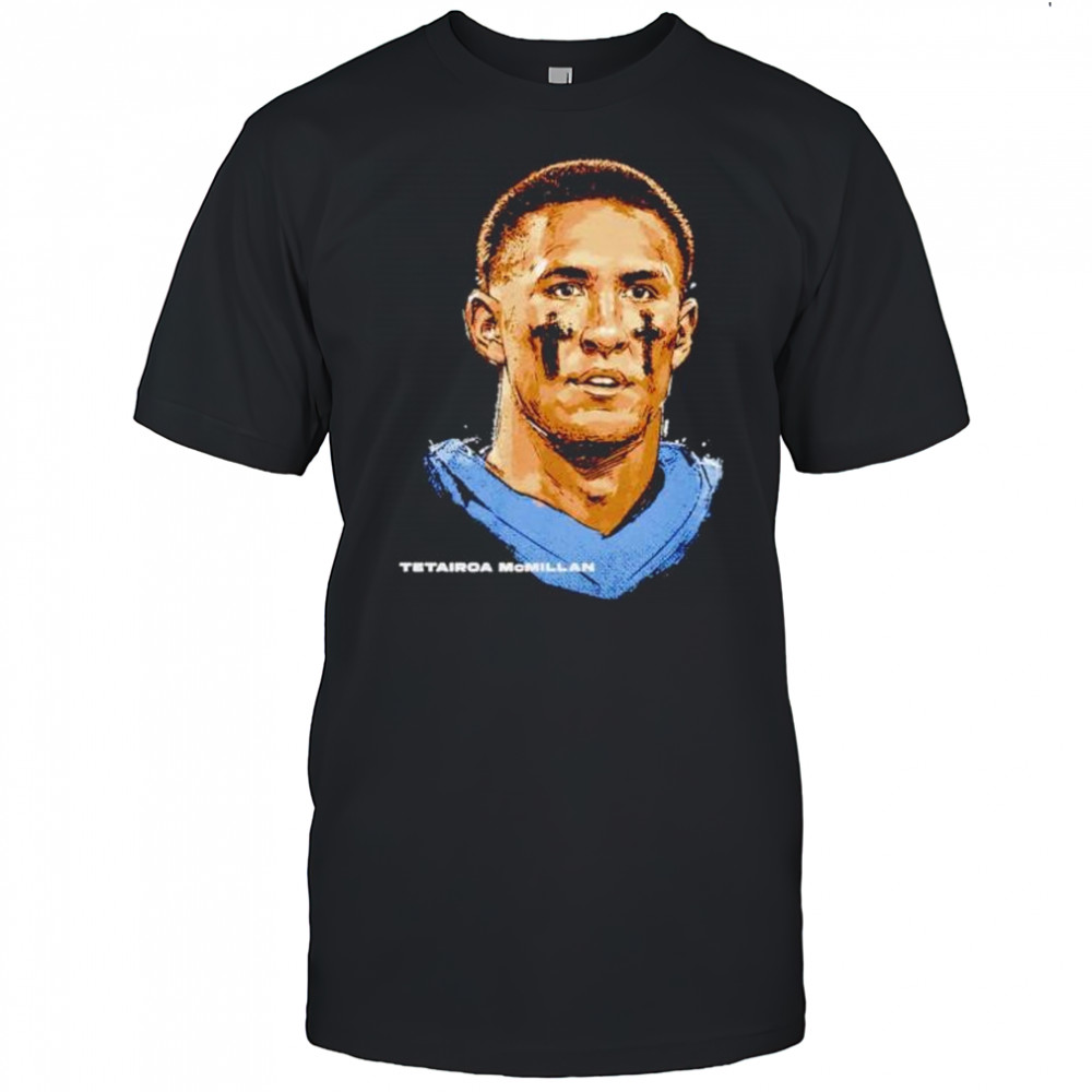 Tetairoa McMillan Carolina Panthers portrait shirt