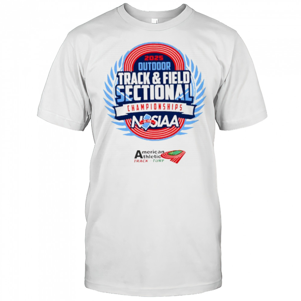 2025 NJSIAA Outdoor Track and Field Sectional Championship shirt