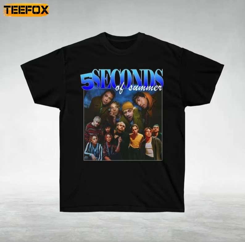 5 Seconds Of Summer Members 5SOS Music Short-Sleeve T-Shirt