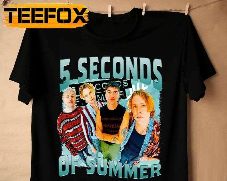 5 Seconds Of Summer Rock Band Members Unisex T-Shirt