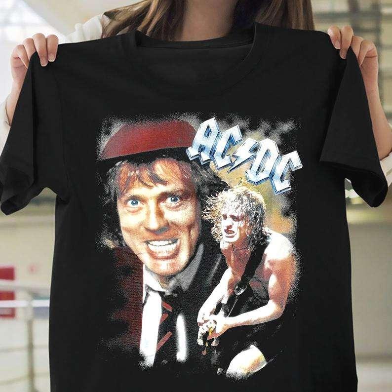ACDC 2000 World Tour Rock Band Vintage T-Shirt