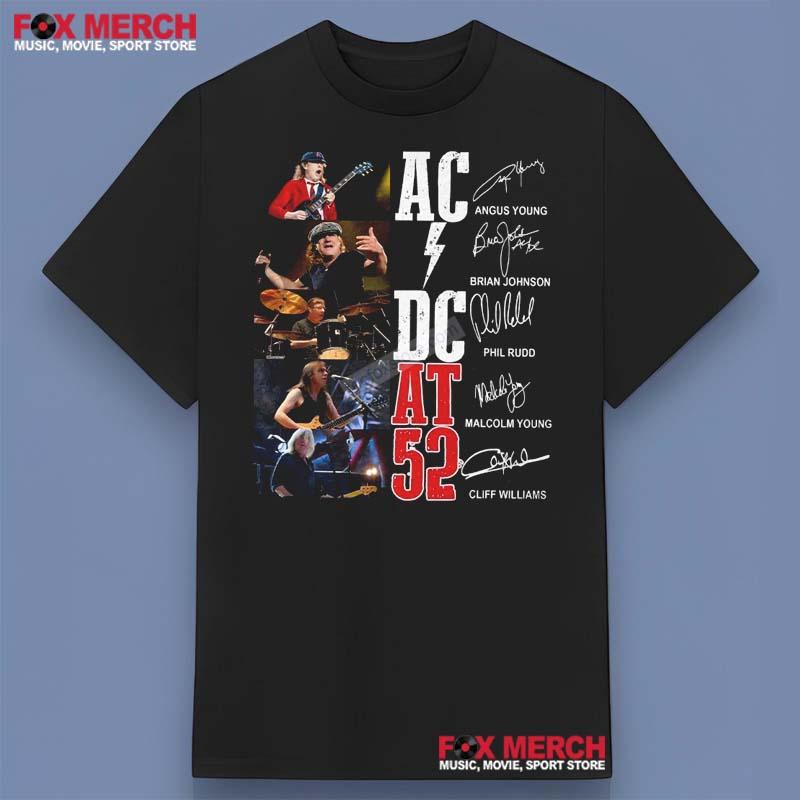 ACDC AT52 Signatures T-Shirt