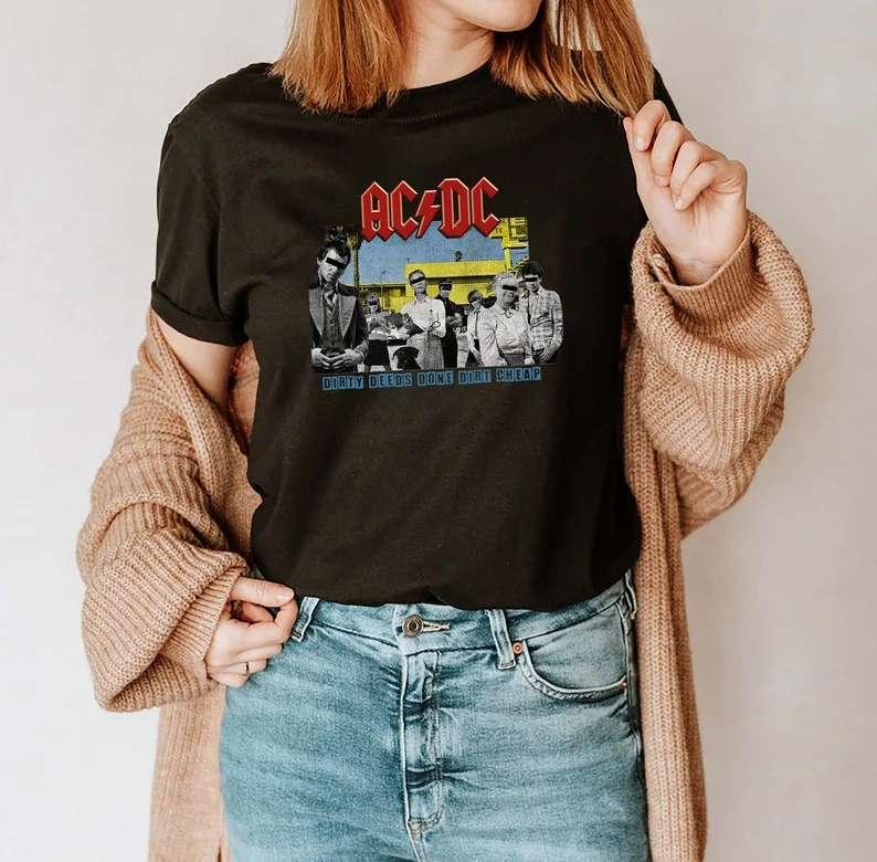 ACDC Rock Band T-Shirt Merch