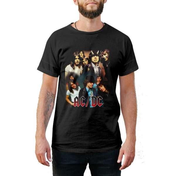 ACDC Vintage Retro T Shirt