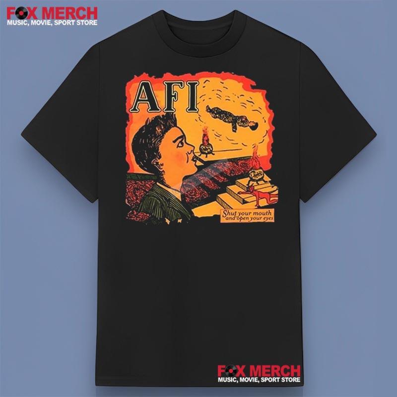 AFI Shut Your Mouth And Open Your Eyes Shirt