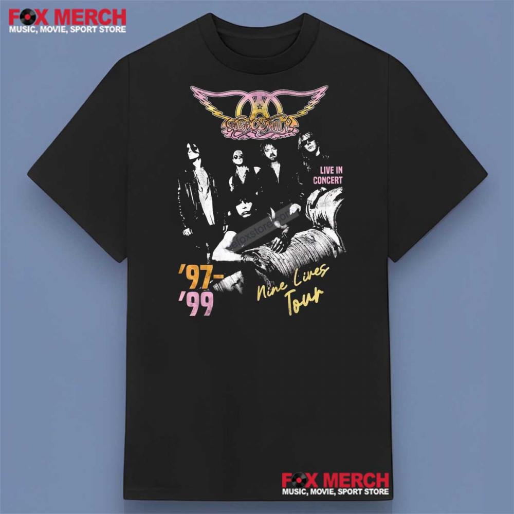 Aerosmith Nine Lives Tour 97-99 Shirt