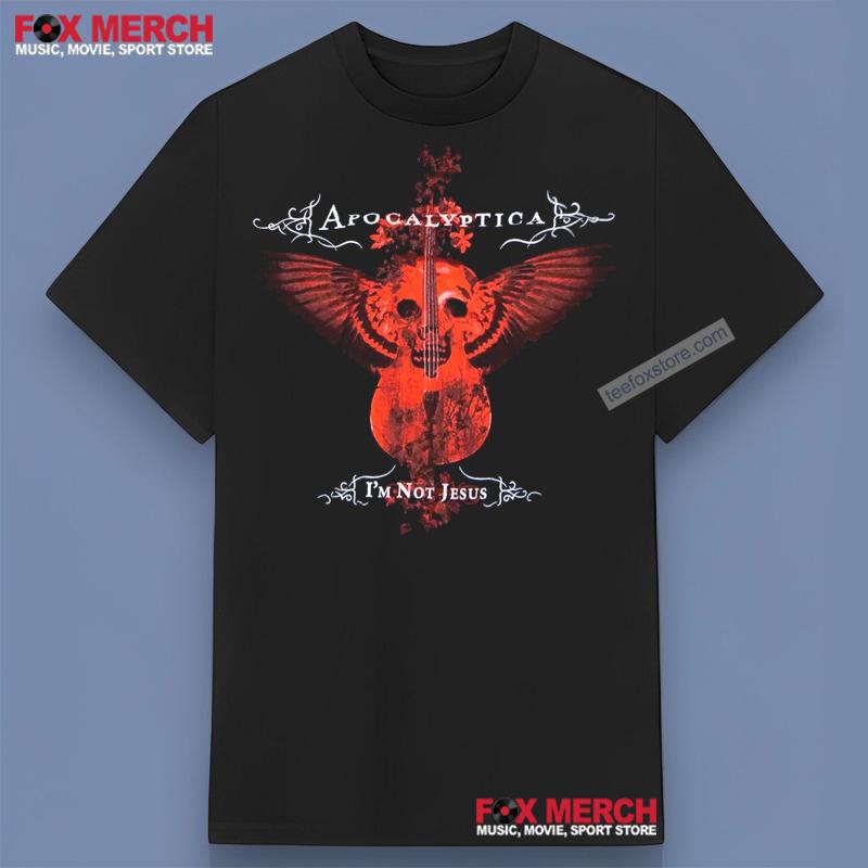 Apocalyptica Band I'm Not Jesus Black T-Shirt