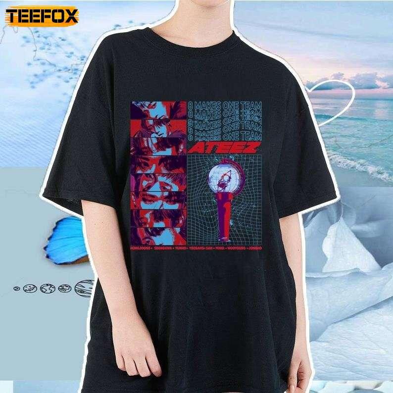 Ateez OT8 Retro Short-Sleeve T-Shirt