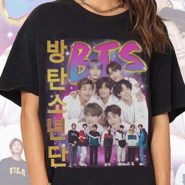BTS Boy Band T-Shirt Music