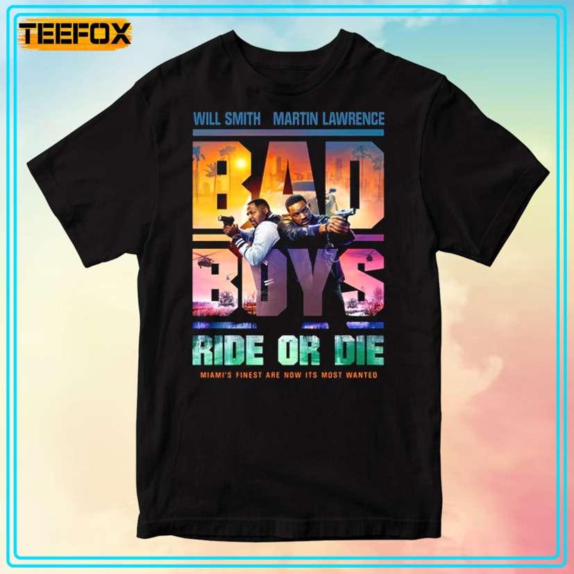 Bad Boys Ride Or Die Movie Unisex T-Shirt
