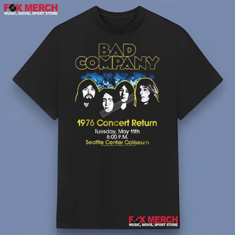 Bad Company 1976 Concert Return Shirt