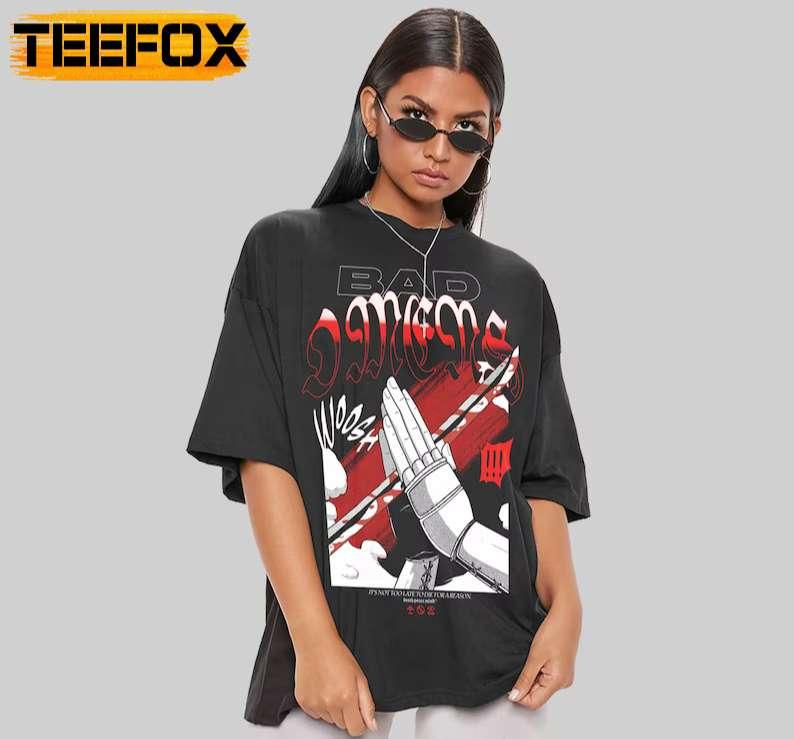 Bad Omens Band Katana A Tour Of The Concrete Jungle Tour 2022-2023 T-Shirt