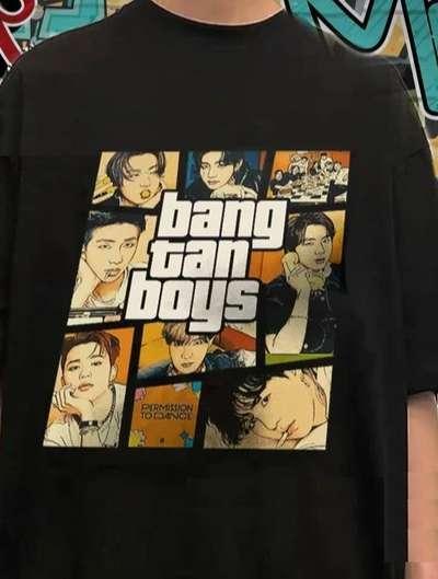 Bangtan Boys BTS Tour T-Shirt