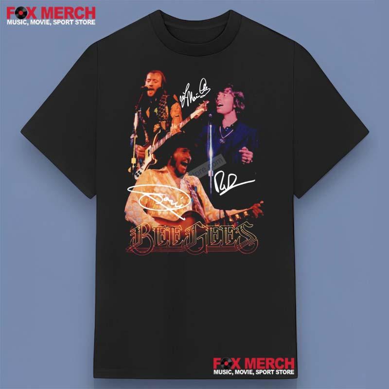 Bee Gees Band Signatures Shirt