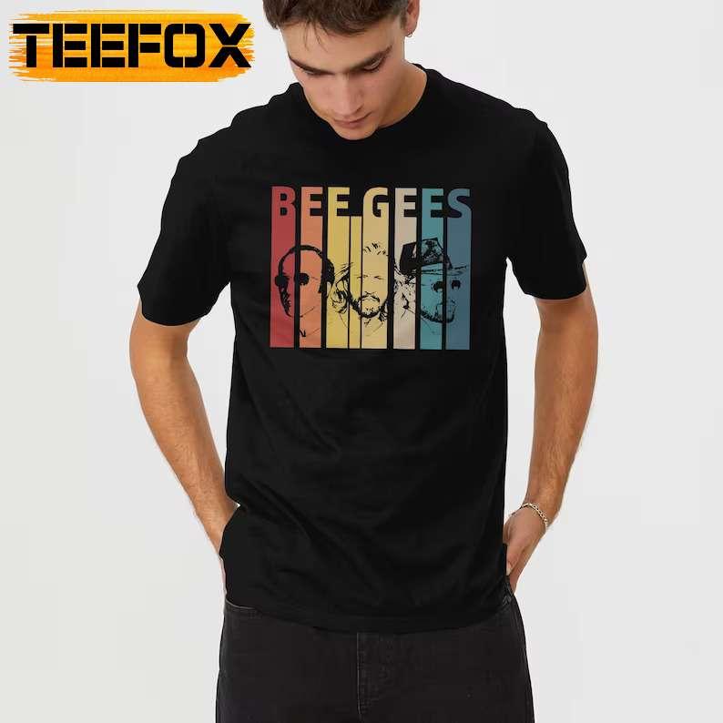 Bee Gees Music Band Retro Style T-Shirt