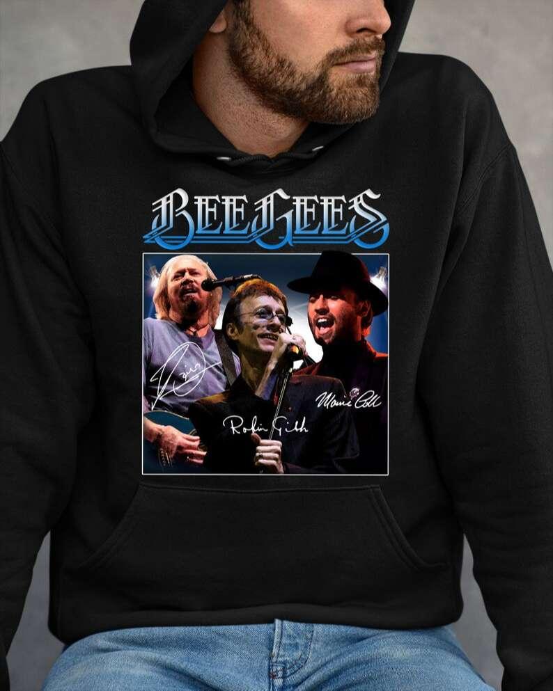 Bee Gees Musical Group Signatures T-Shirt For Men And Women