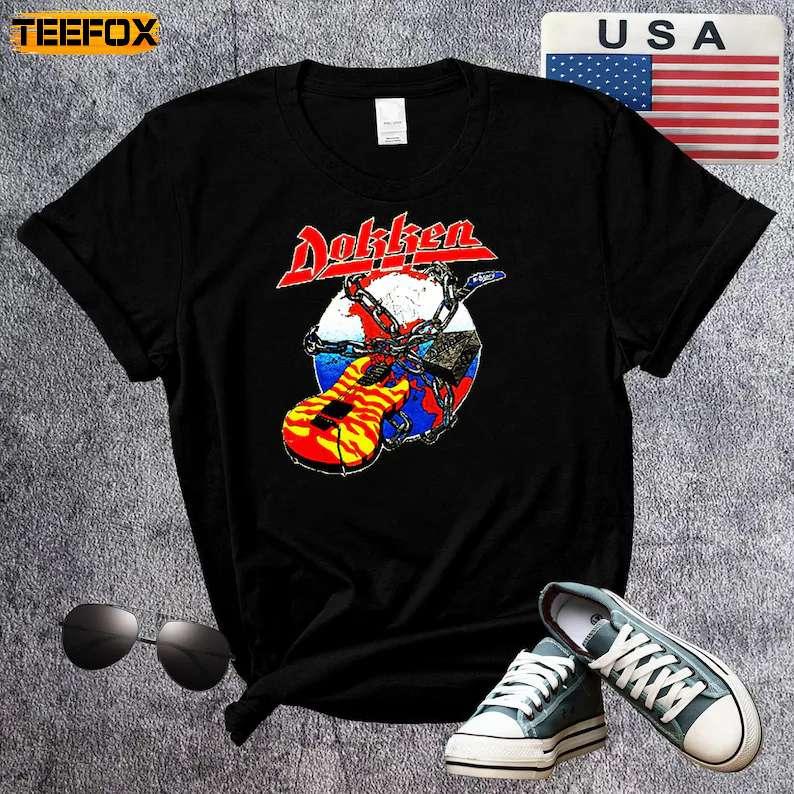 Best of Dokken Logo Adult Short-Sleeve T-Shirt
