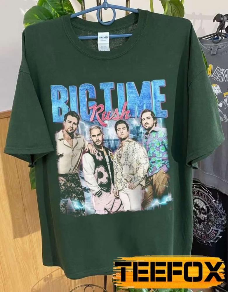 Big Time Rush Can't Get Enough Tour 2023 Tickets Album Short-Sleeve T-Shirt