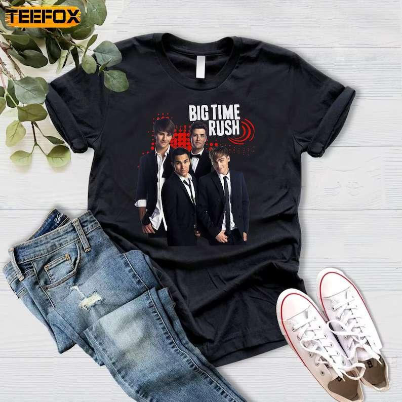 Big Time Rush Concert Pop Music Tour T-Shirt