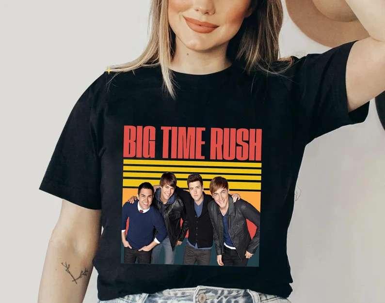 Big Time Rush Pop Band T-Shirt For Men And Women