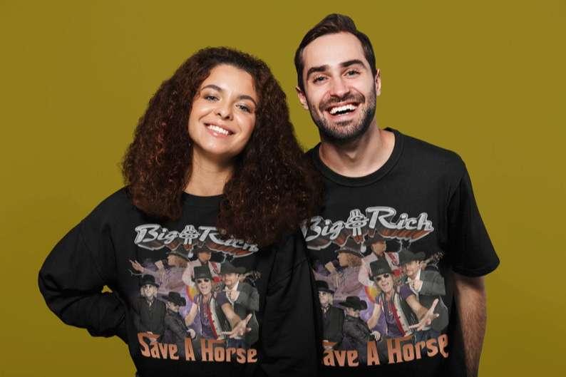 Big n Rich Country Band T Shirt