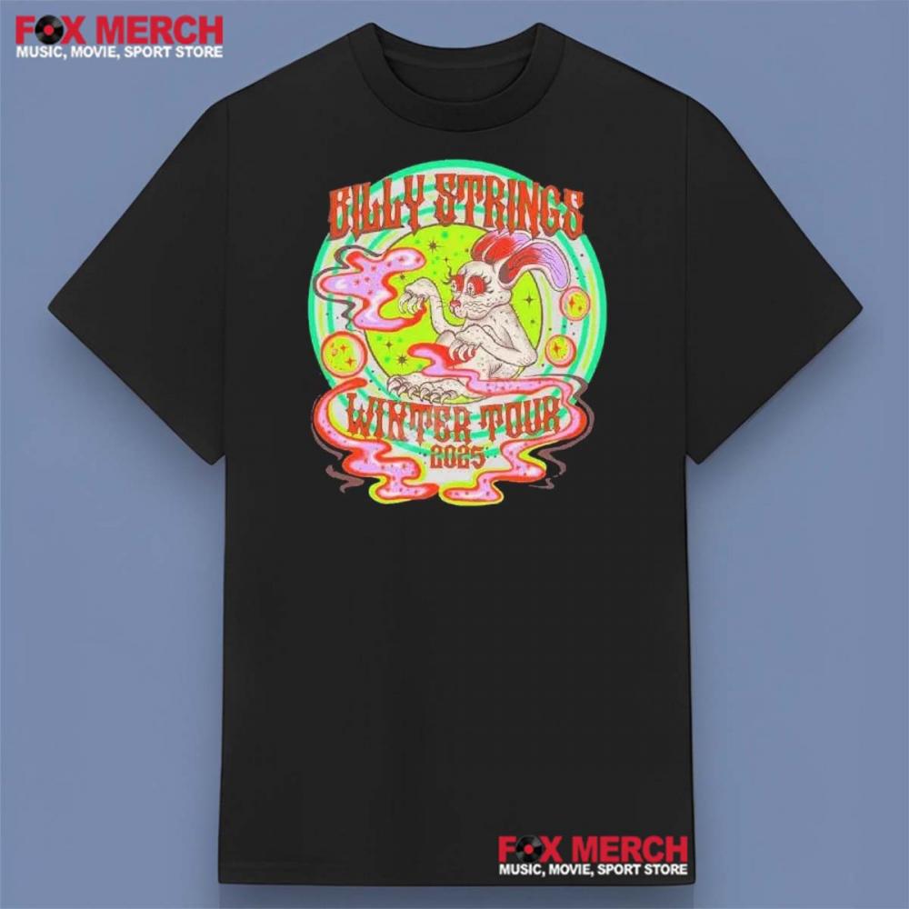 Billy Strings Winter Tour 2025 Denver CO Shirt