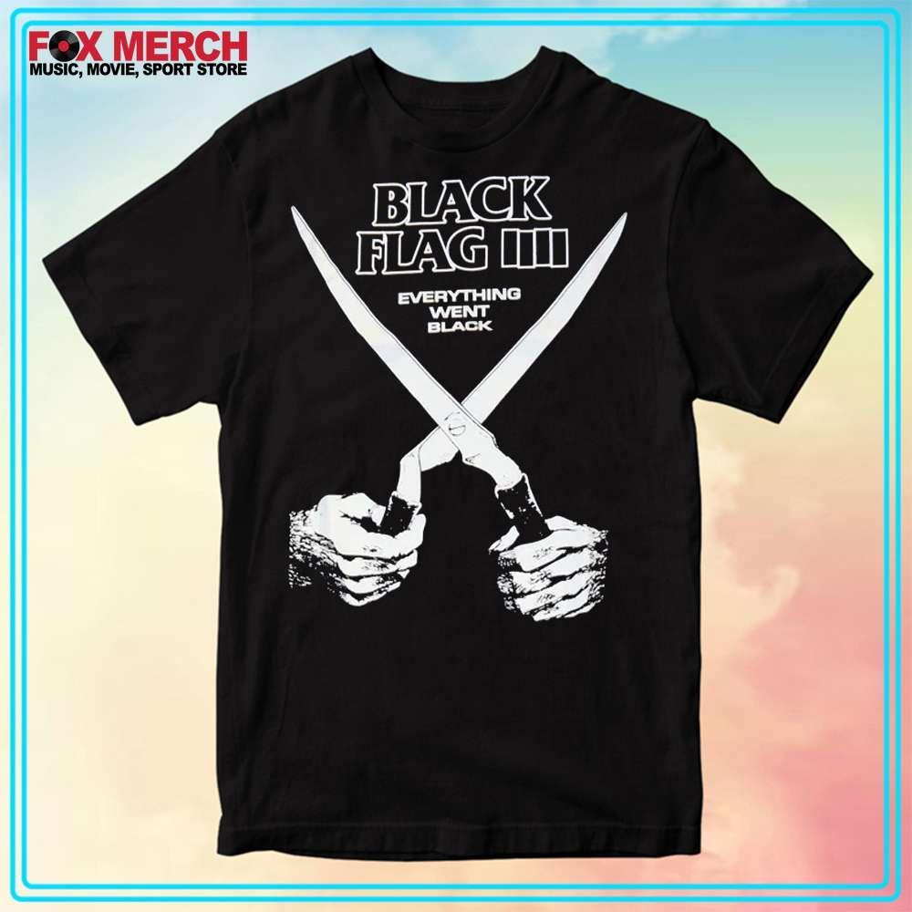 Black Flag Everything Went Black Band T-Shirt