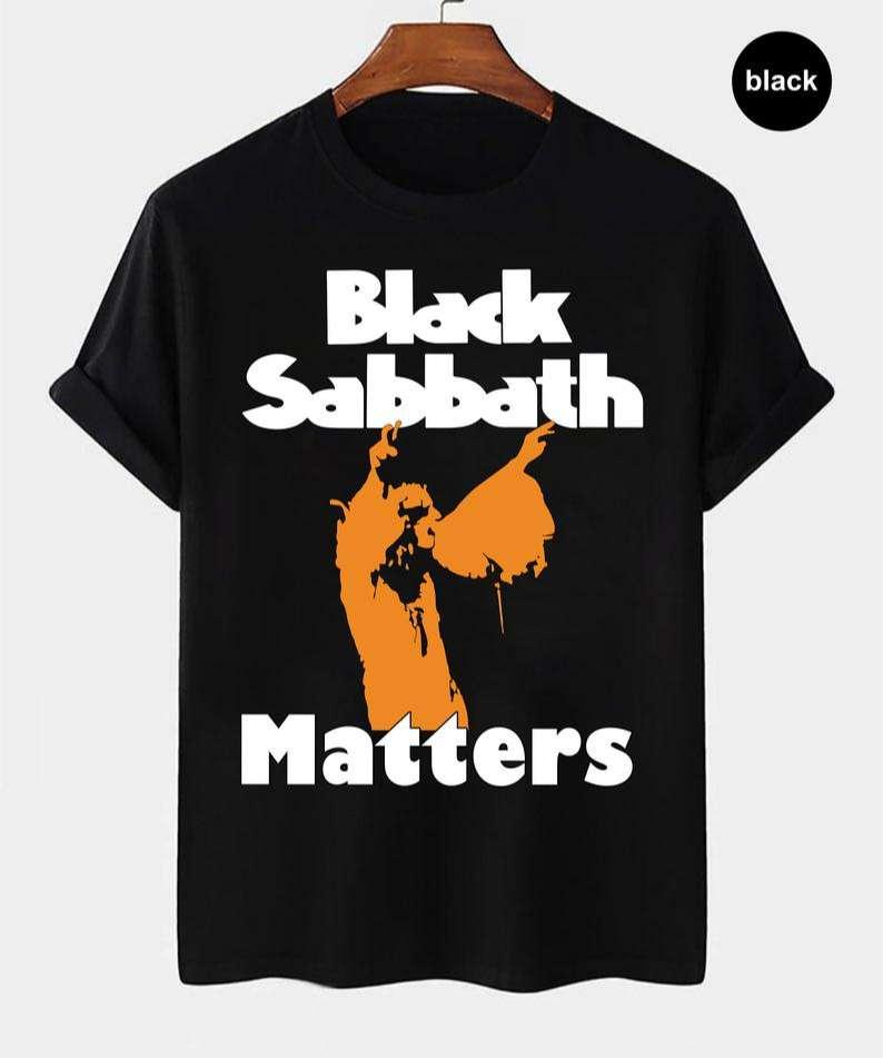 Black Sabbath Matters Rock Band T-Shirt