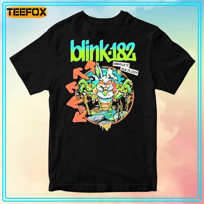 Blink-182 Tour 2024 Greenville Sc Unisex T-Shirt