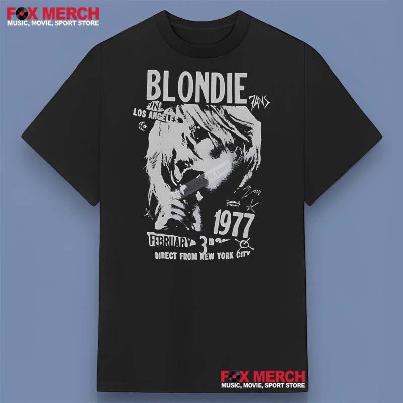 Blondie 1977 Direct From New York City Shirt