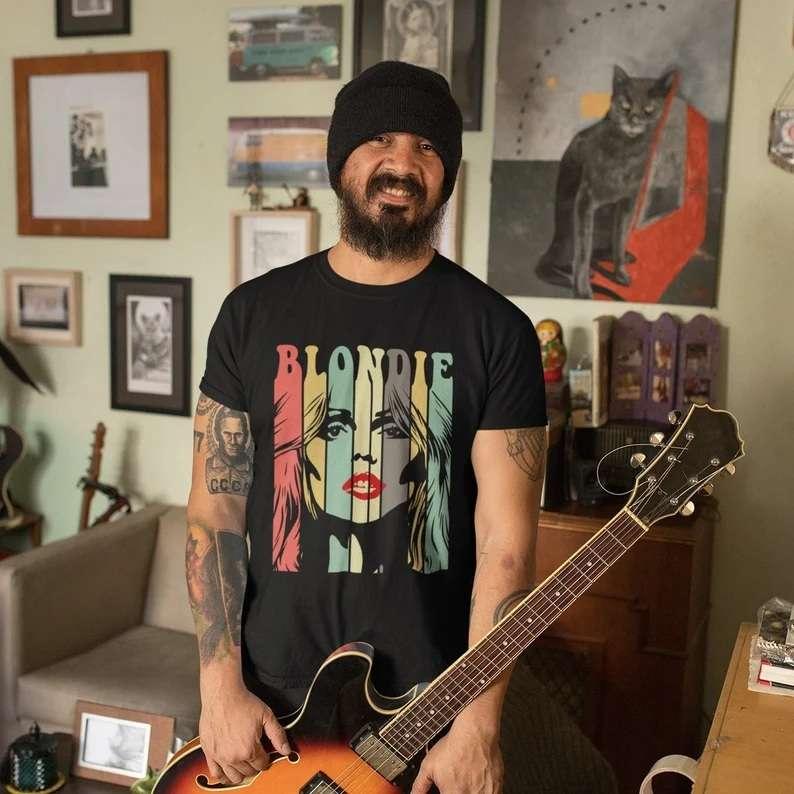 Blondie Rock Band T-Shirt Heart Of Glass