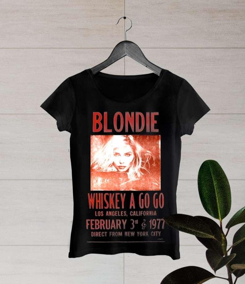 Blondie Shirt Band Music Rock