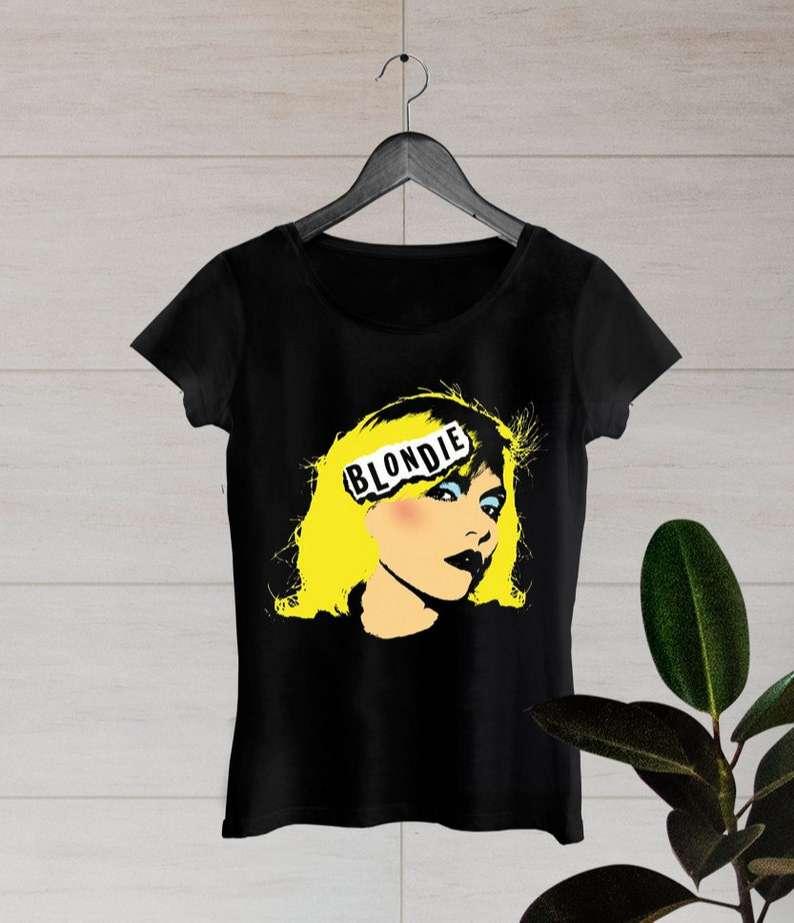 Blondie T Shirt Music Yellow Hair
