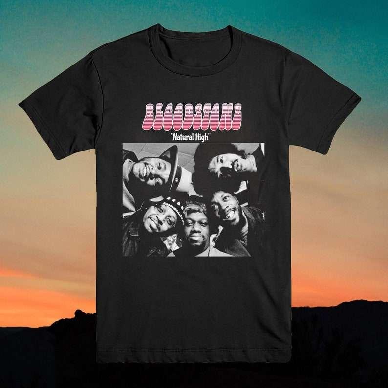 Bloodstone Band Merch T-Shirt Natural Hight