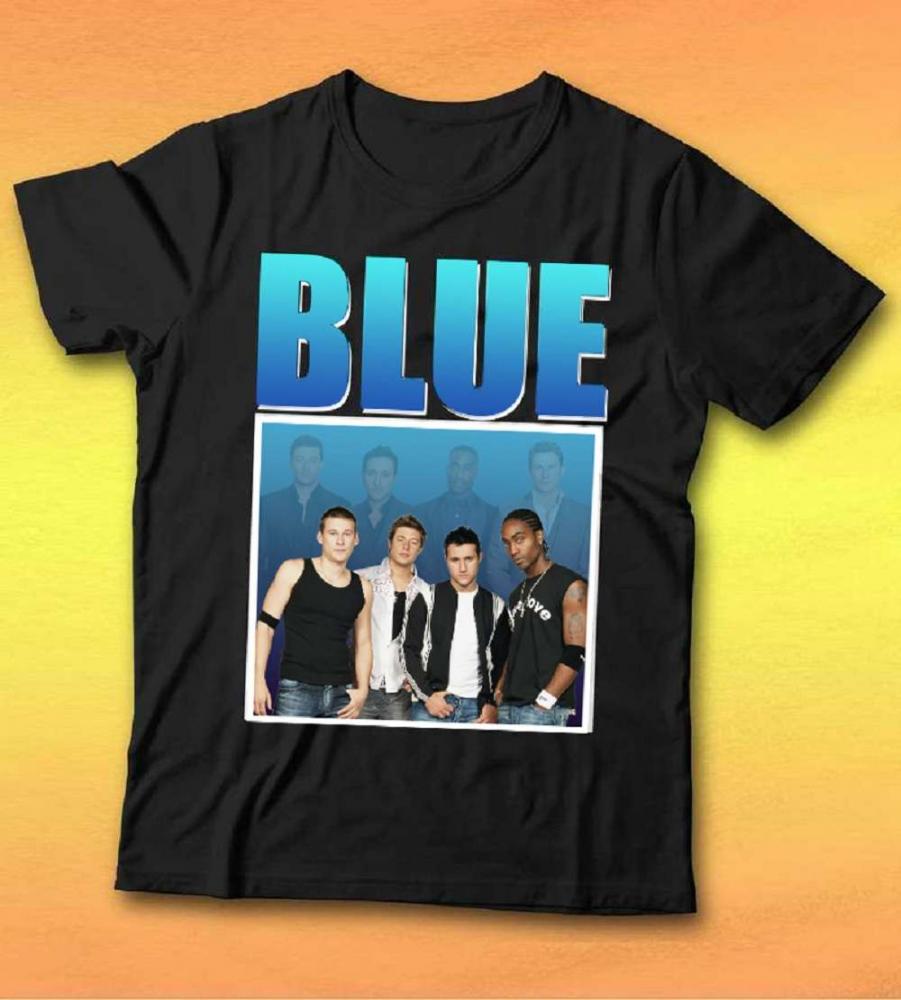 Blue Boy Band T-Shirt Music
