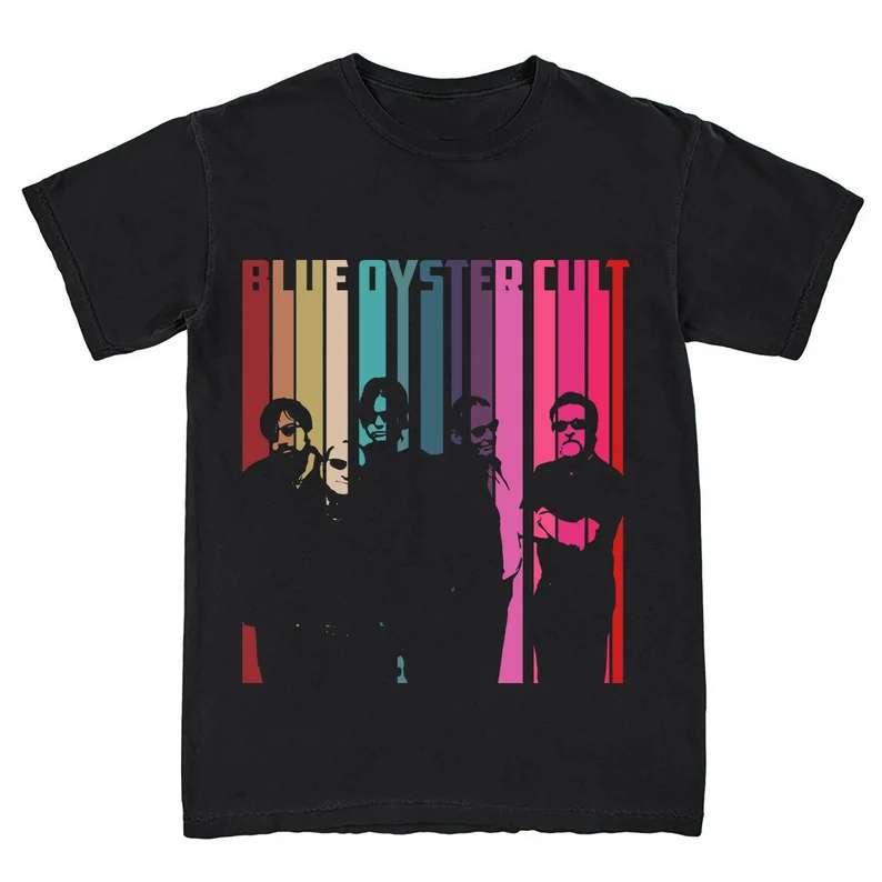 Blue Oyster Cult Retro Style Rock Band T-Shirt For Men And Women