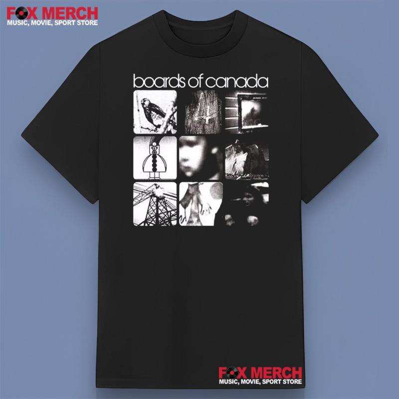 Boards of Canada Band Black Shirt