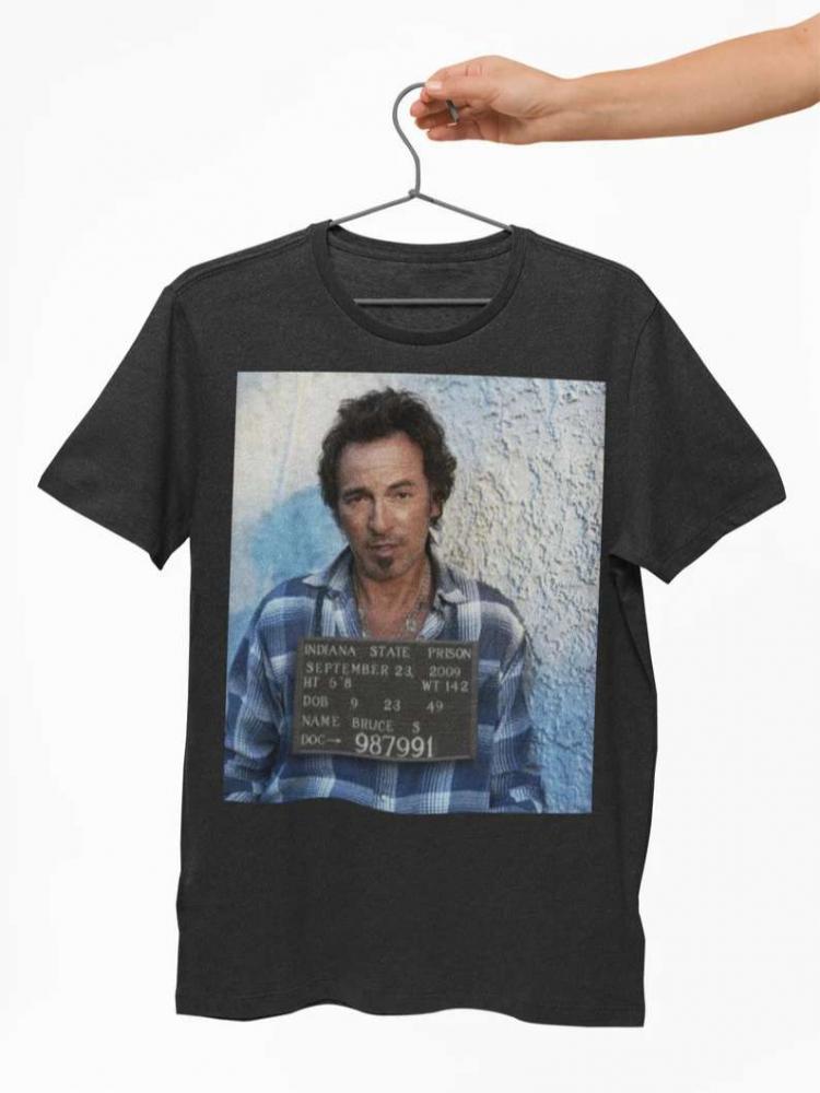 Bruce Springsteen Mugshot T-Shirt Patti Scialfa