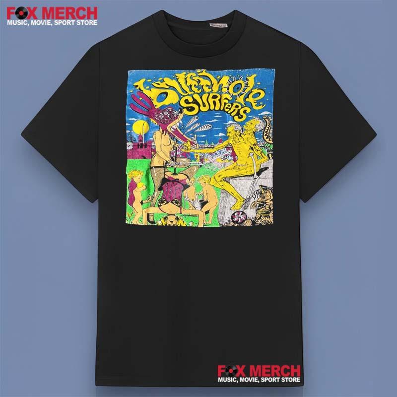 Butthole Surfers Rock Band T-Shirt